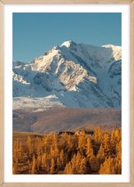 Poster Met Eiken Lijst - Altai Bergen Poster