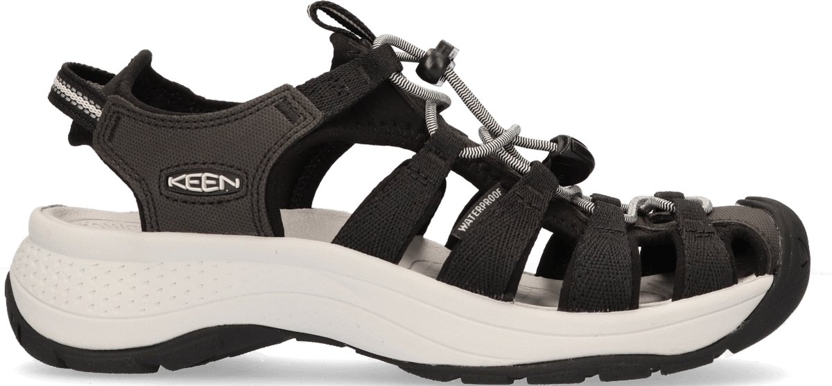 Keen - Astoria West Dames Wandelsandalen Black/Grey - Maat 40.5