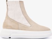 VIA VAI Blue Meg Chelsea boots dames - Enkellaarsjes dames - Beige - Maat 36