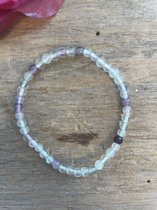 Bracelet enfant perles de fluorite 4 mm