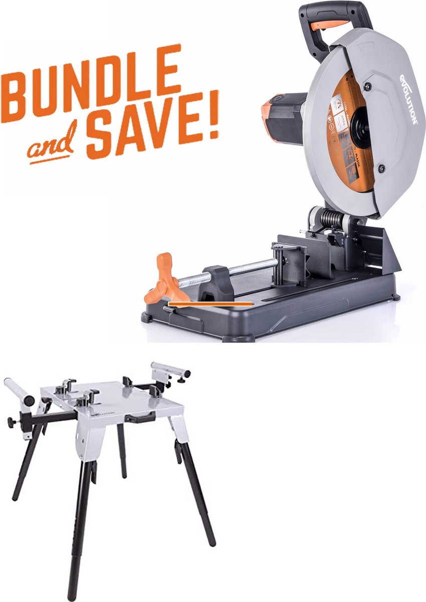 EVOLUTION - COMBOPACK R355CPS + CHOPSTAND - DIA 355 MM - 2200W - 39KG