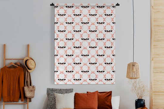 Tapisserie - Tapisserie - Carnaval - Motifs - Masques - 150x200 cm - Tapisserie