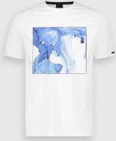 Tee Crew Photo Print Tw11509 Blanc De Blanc 109