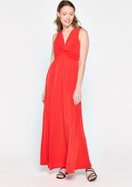 LOLALIZA Maxi-jurk - Rood - Maat 40