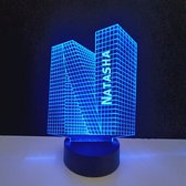 Lampe LED 3D - Lettre Prénom - Natasha