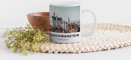 Mug - Tasse à café - Allemagne - Architecture - Kasteel - Mugs - 350 ML - Tasse - Tasses à café - Tasse à thé