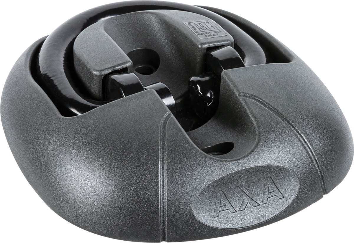 AXA Muur‑ en Vloeranker – ART 4 Anker – 14 mm Gehard Stalen Beugel – Voor Fiets, E‑bike, Bakfiets, Scooter en Brommer – Zwart – foto 2