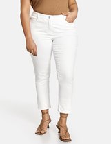 SAMOON Dames 7/8-Betty jeans van katoenen denim