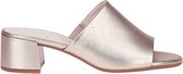 Gabor Comfort Champagne Slipper Met Hakje G-leest