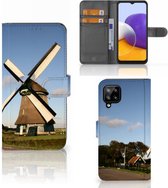 GSM Hoesje Geschikt voor Samsung Galaxy A22 4G | M22 Mobiel Bookcase Molen