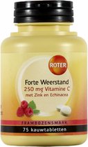 2x Roter Forte Weerstand 250 mg Vitamine C 75 kauwtabletten