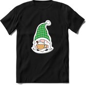 Kerstkabouter Buddy Kerst T-shirt | Groen | Jongens / Meisjes | Grappige Foute kersttrui Shirt Cadeau | Kindershirt | Leuke Elf, Rendier, Kerstboom en Kerstballen Ontwerpen. Maat 1