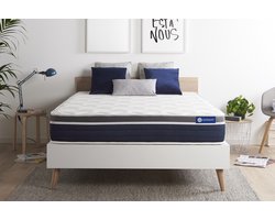 Actilatex confort matras 160x195cm , Latex en traagschuim , Vrij stevig, 7 comfortzones