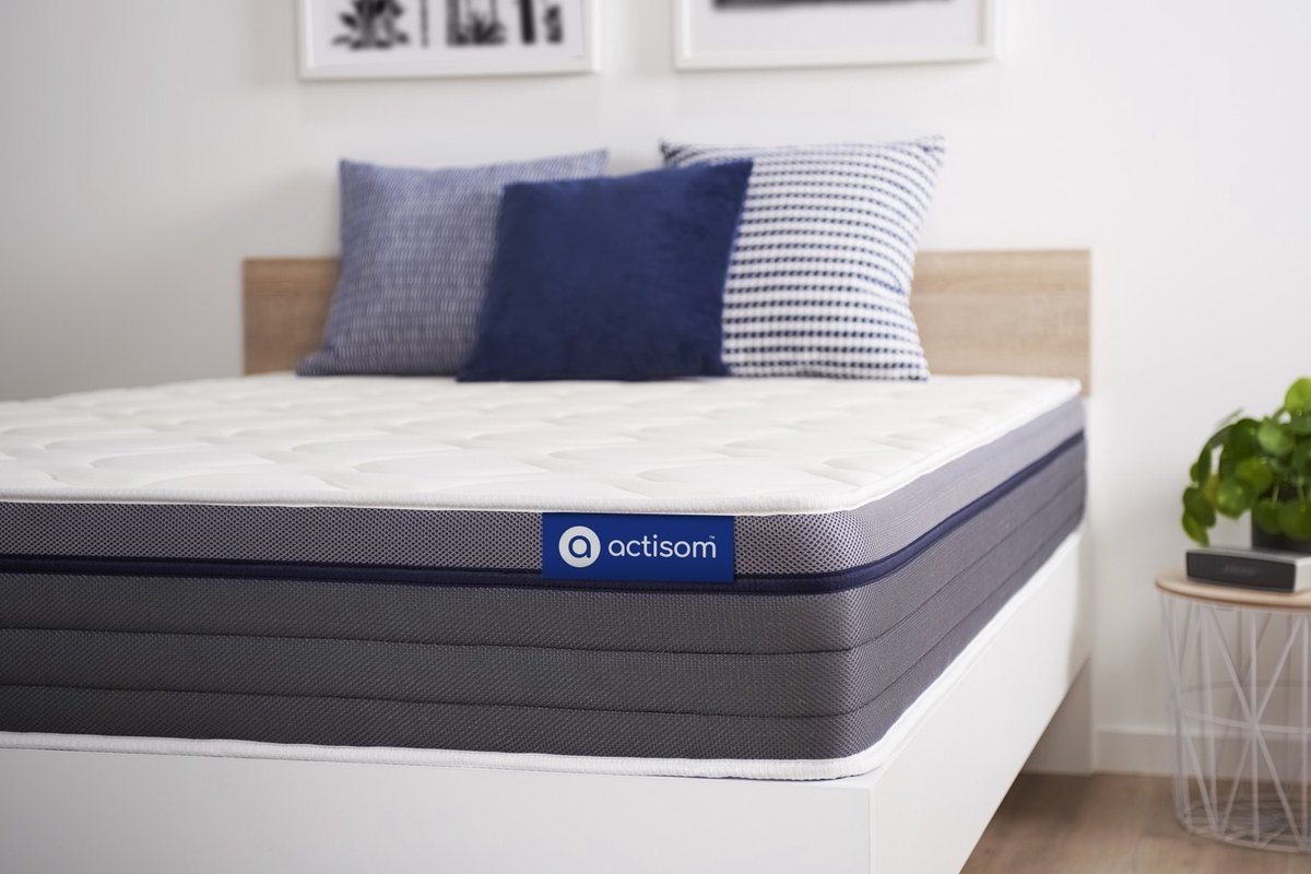 Actilatex zen matras 90x210cm , Latex en traagschuim , Gebalanceerd, 7 comfortzones