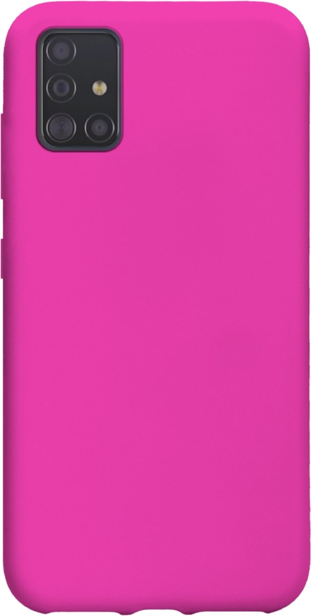 Samsung Galaxy A51 Hoesje - SBS - Vanity Serie - TPU Backcover - Roze - Hoesje Geschikt Voor Samsung Galaxy A51