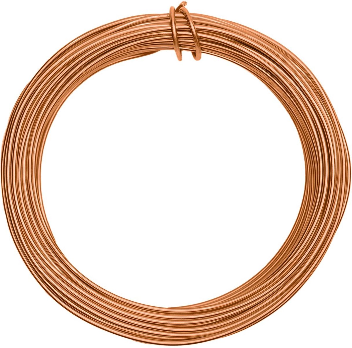 Vaessen Creative Aluminium Draad - 2,5mm - ±37m - 500g - Saffraan oranje