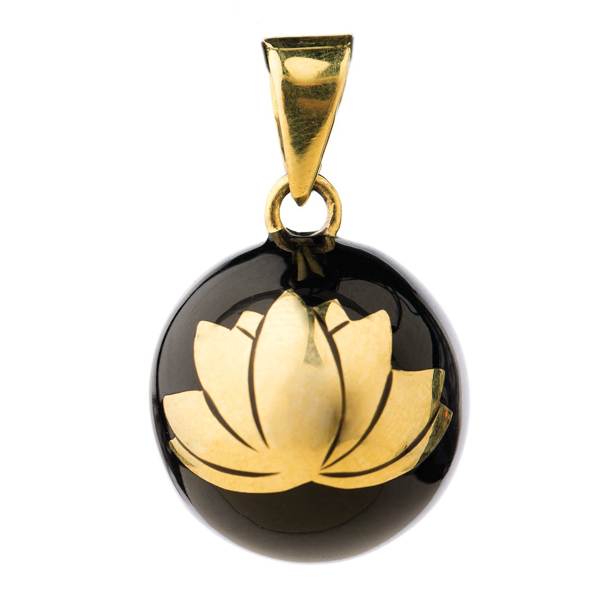 Babylonia Bola Zwart Lotus Goud