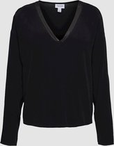 Top VMZAKYNTHOS LS V-NECK TOP Black