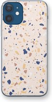 Case Company® - iPhone 12 hoesje - Terrazzo N°23 - Soft Cover Telefoonhoesje - Bescherming aan alle Kanten en Schermrand
