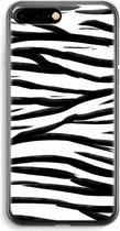 Case Company® - iPhone 7 PLUS hoesje - Zebra pattern - Soft Cover Telefoonhoesje - Bescherming aan alle Kanten en Schermrand