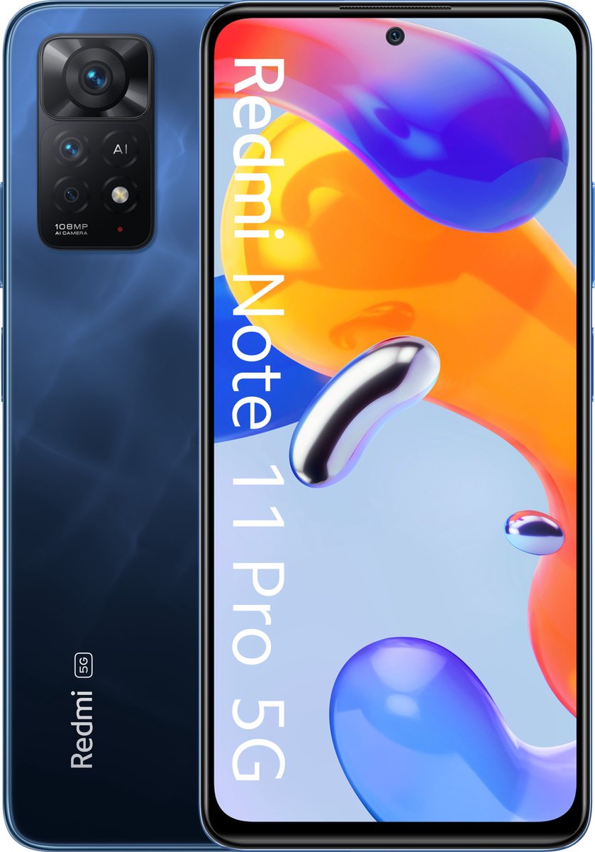 Xiaomi Redmi Note 11 Pro 5G - 128GB - Blauw