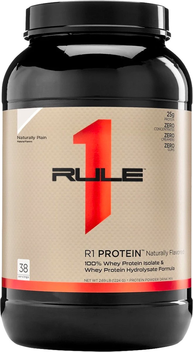 R1 Protein - naturally flavored (2,5lbs) Naturally Plain