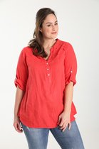 Paprika Dames Hemd met kant - Blouse - Maat 48