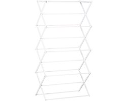 Droogrek - wasrek - droogtoren - wit - 74cm x 35cm x 144cm