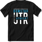 Utrecht - Domstad | TSK Original & vintage | T-Shirt Heren - Dames | Blauw | Perfect Cadeau Shirt | Grappige Spreuken - Zinnen - Teksten | Maat L
