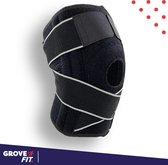 GroveFit Kniebrace - Verstelbare Knieband - Ondersteuning voor Pijnverlichting en Stabiliteit - Kniebandage - Patellabrace