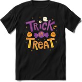 Halloween T-Shirt | Horror Liefhebber Kleding Kado Heren / Dames | Perfect Weerwolf , Monster , Vleermuis en Pompoen Cadeau Shirt | Grappige Zinnen, Spreuken en Teksten | Maat S