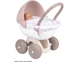 Smoby Baby Nurse Puppenwagen - Für Puppen Bis 42cm Mit Ergonomischem Griff