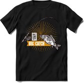 Salt lake city big catch | vissen outdoor T-Shirt Heren / dames | hengelsport cadeau Shirt - grappige Spreuken, Zinnen en Teksten Maat M