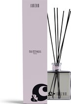 JANZEN Home Fragrance Sticks &C Vanilla Peach & Happiness - Geurstokjes - Huisparfum - Kamergeur - Vanille en Perzik - 200 ml