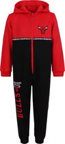 Rood-zwarte onesie-pyjama jongens - CHICAGO BULLS / 128