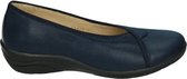 Strober LOREEN 67022H - Volwassenen Ballerinaschoenen - Kleur: Blauw - Maat: 38