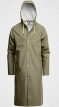 Stutterheim - Regenjas voor volwassenen  - Stockholm long - Tussenjas - Groen - maat XL