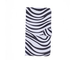 Bookcase Geschikt voor: Samsung Galaxy A71 Zebra - portemonnee hoesje - ZT Accessoires