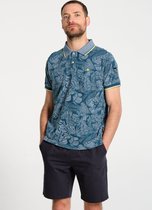 J&JOY - Poloshirt Mannen 23 Selva Blue Jungle