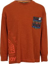 J&JOY - T-shirt Mannen Ontario Forest Brown