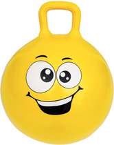 In Round Skippybal – ø 45 cm – Geel – Skippyballen – Peuter – 3 Jaar – Buitenspeelgoed voor Jongens en Meisjes – Skippy Bal / Skippiebal – Speelgoed voor Kinderen