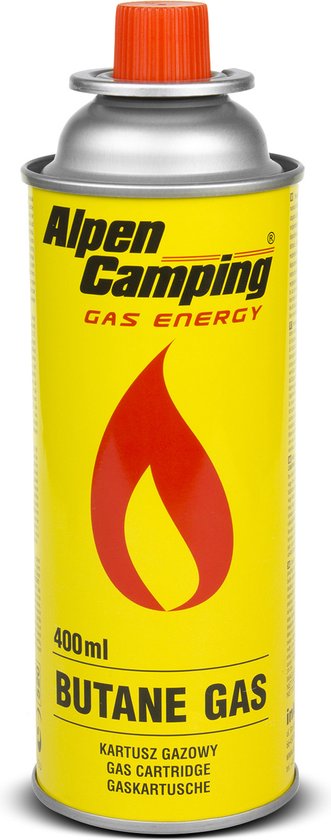 Alpen Camping INKO-TIME - Réchaud de camping / Réchaud à gaz avec