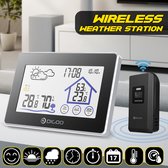 DG-TH8380 - Draadloos - Touch - Weerstation - Voorspellingssensor - Thermometer - Hygrometermeter - Kalender - Achtergrondverlichting