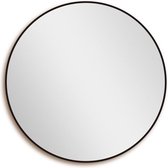 Saniclass Retro Line 2.0 spiegel rond 120cm frame mat zwart
