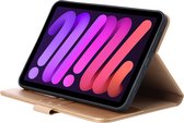 Luxe Tablet Hoes Geschikt voor iPad Mini Hoes 6e Generatie - 8.3 inch (2021) - Goud