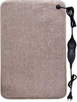 Warmte mat vermogen instelbaar met controller en timer functie Crème 40 x 60 cm - V14 - Timerfunctie