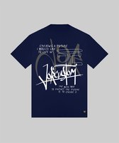JORCUSTOM Future Loose Fit T-Shirt - Navy - Volwassenen - Maat XS