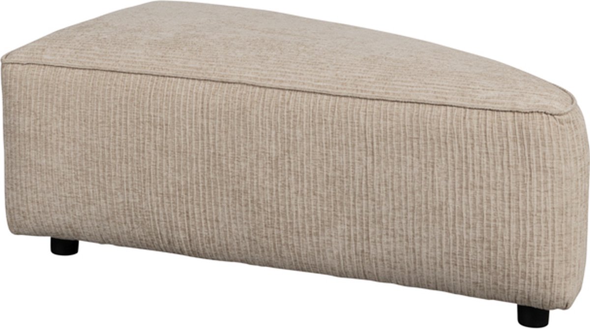 Hunter Bank Element Rond Hoek Rechts Sand