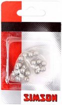 kogels 3/16 inch zilver 24 stuks