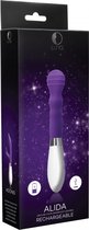 Alida Rechargeable - Purple - Classic Vibrators purple